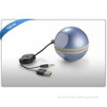Portable Music USB / 3.5mm Mini Ball Speaker For Mobile Pho